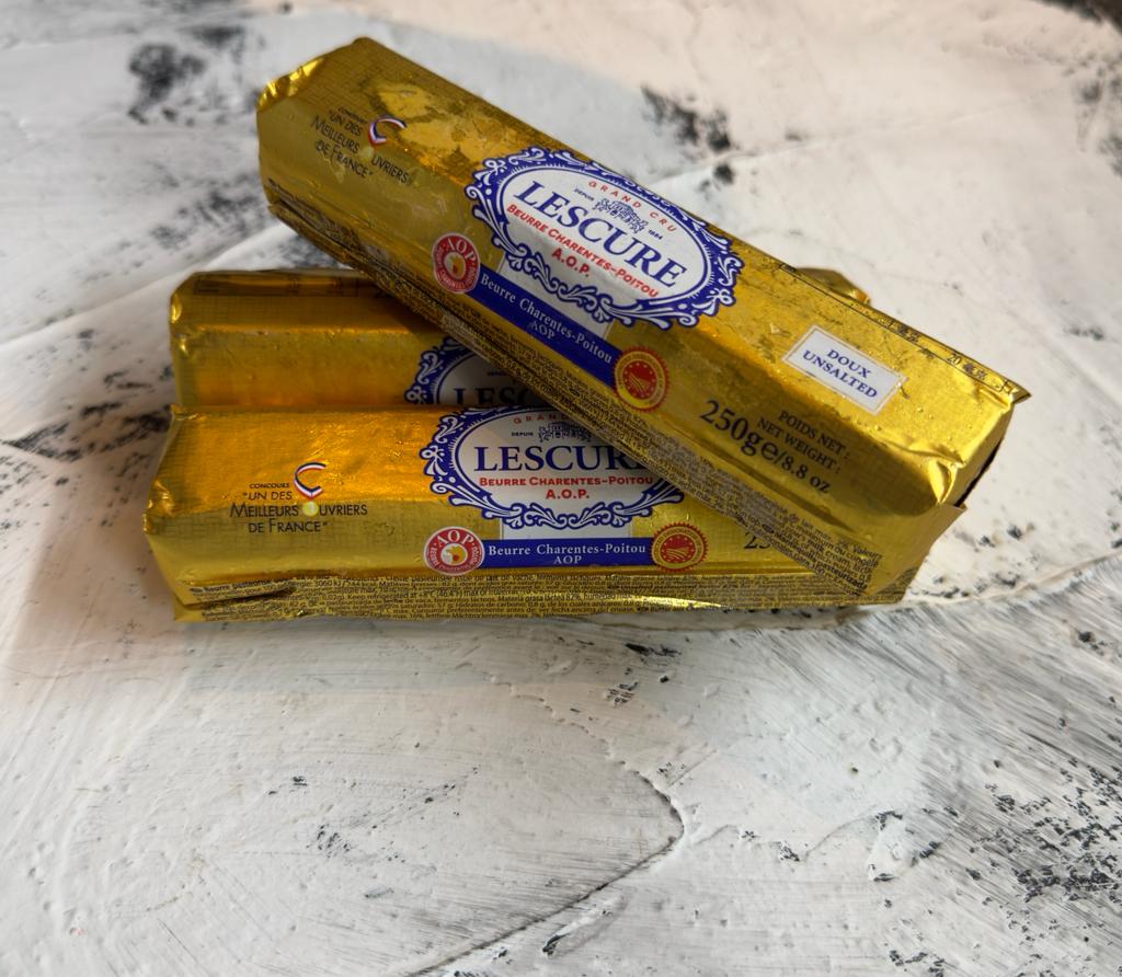 Lescure Unsalted French Butter Frozen Atout 