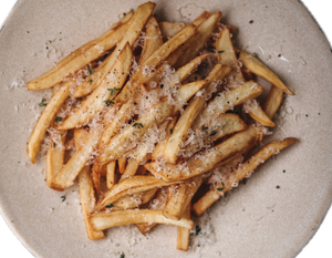 Truffle Fries with Ricotta Cheese