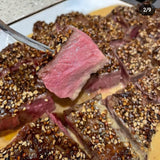 Roasted ''Stockyard'' Angus Ribeye ''Peppercrusted''