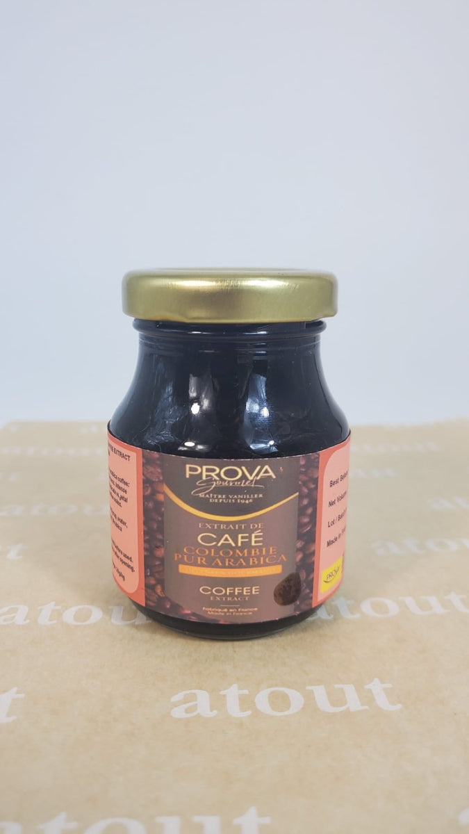 Extrait de café Colombie - marque Prova