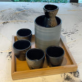 Ceramic Zen Sake Set
