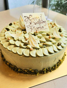 Sicilian Pistachio Praline Cake
