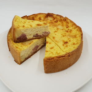 Cheese and Bacon Quiche (4 Slices or 8 Slices )