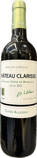 Chateau Clarisse, Cuvée Allegria 2021, Côtes de Castillon