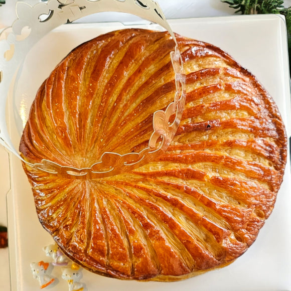 (Pre-order, only available from 14th Dec '23 to 14th Jan'24 )Classic Almond & Rhum Galette des Rois