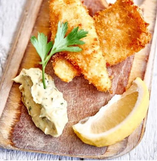 ''Goujonette'' Deep Fried Lemon Sole Fritters