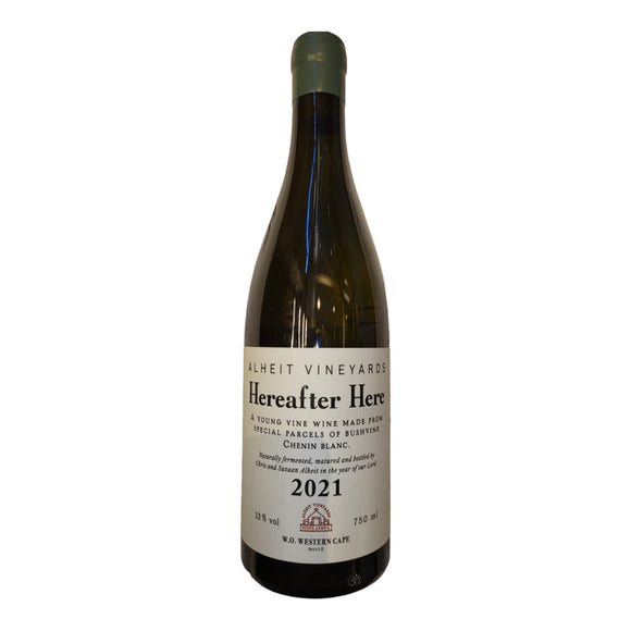Alheit Vineyards, Hereafter Here Chenin Blanc 2021