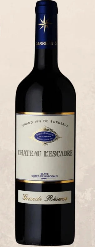 Chateau L'Escadre, Blaye Cotes de Bordeaux 'Grand Reserve' 2019