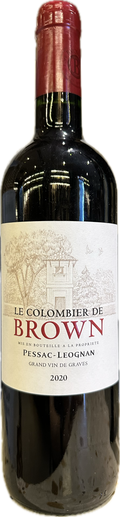 Le Colombier de Brown 2020, Pessac-Leognan