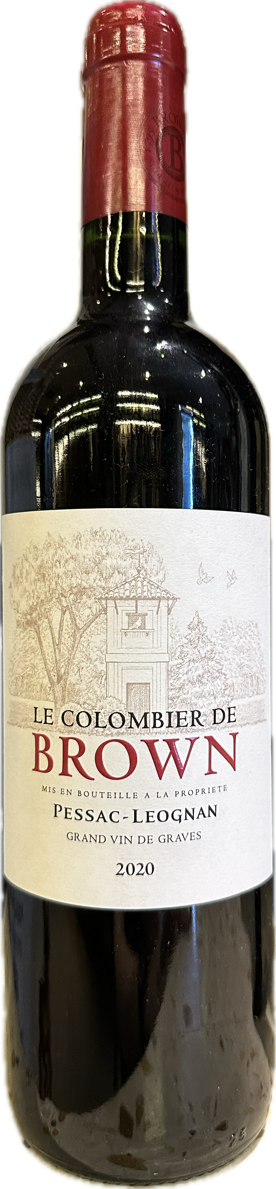 Le Colombier de Brown 2020, Pessac-Leognan