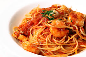 ''Spaghetti'' Seafood Marinara
