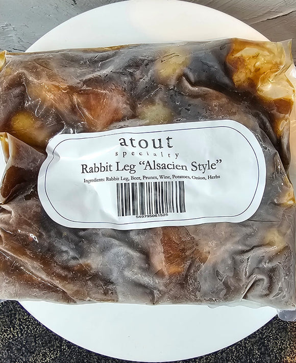 Rabbit Leg 'Alsacien Style' with Prunes (Frozen)