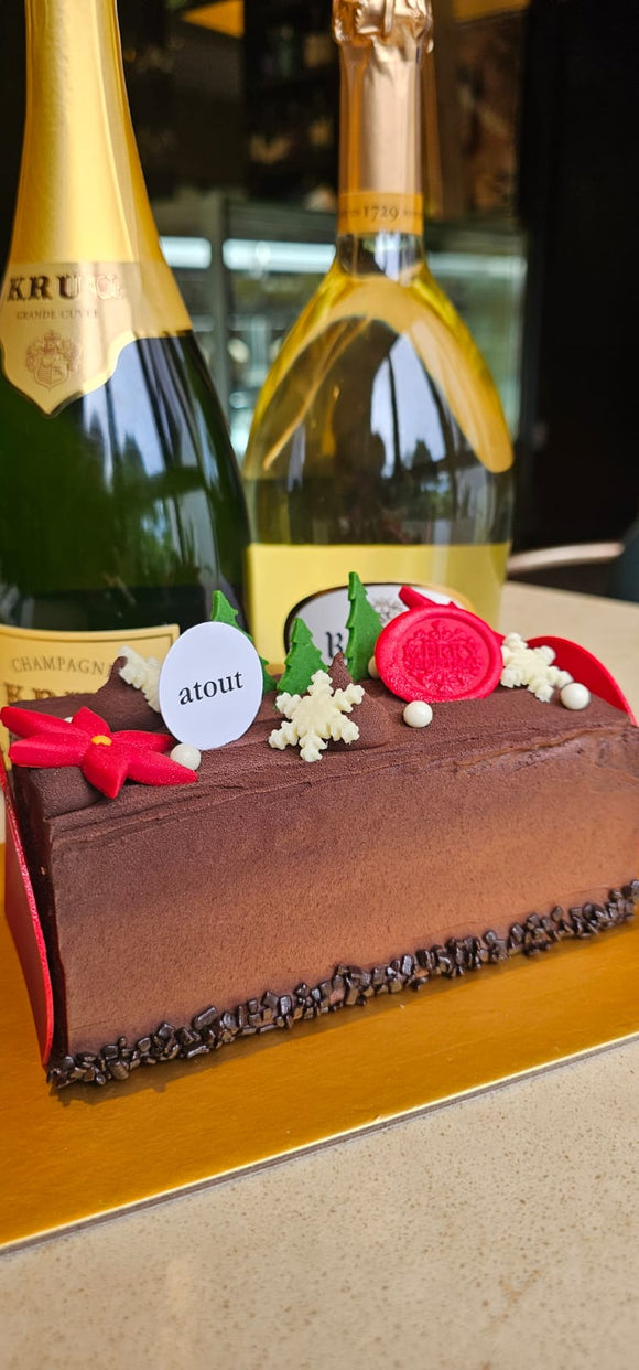 Chocolate Sacher Torte Logcake