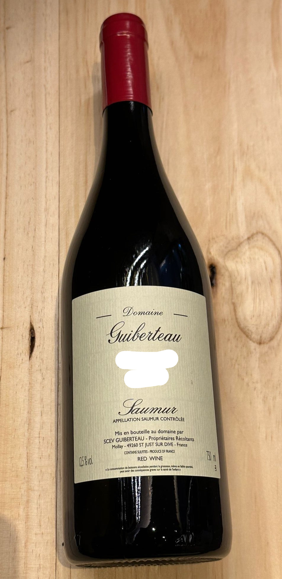 Domaine Guiberteau, Saumur Rouge 2023