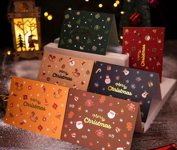 Christmas Greeting Card ( 6 pcs)