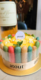 Mango & Passionfruit Charlotte Cake