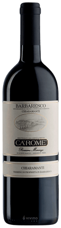 Ca Rome, Barbaresco Chiaramanti 2013