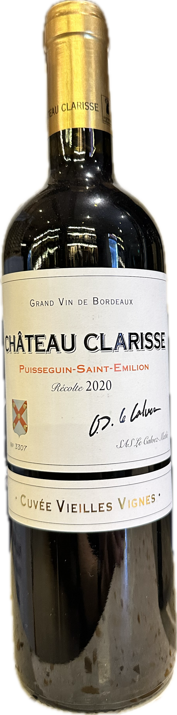 Chateau Clarisse, Vielles Vignes 2020