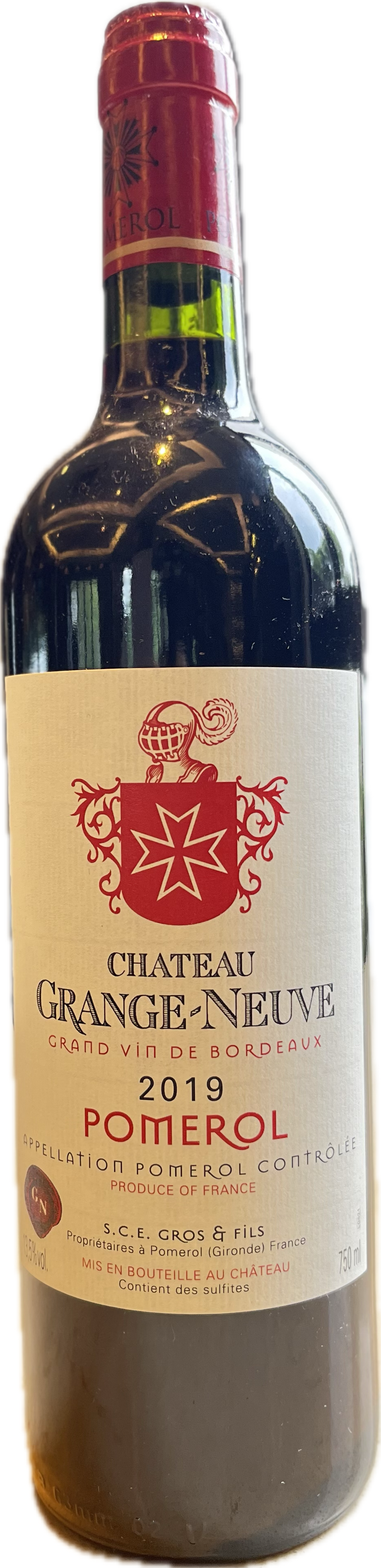 Chateau Grange Neuve 2019, Pomerol