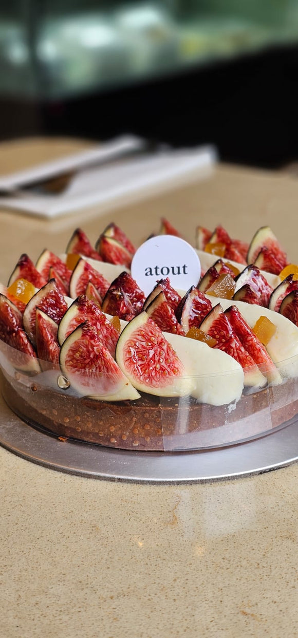 Seasonal French Fig & Ginger Tart