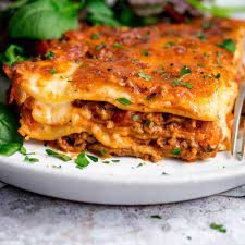 Traditional Beef Lasagna with Mozzarella Cheese