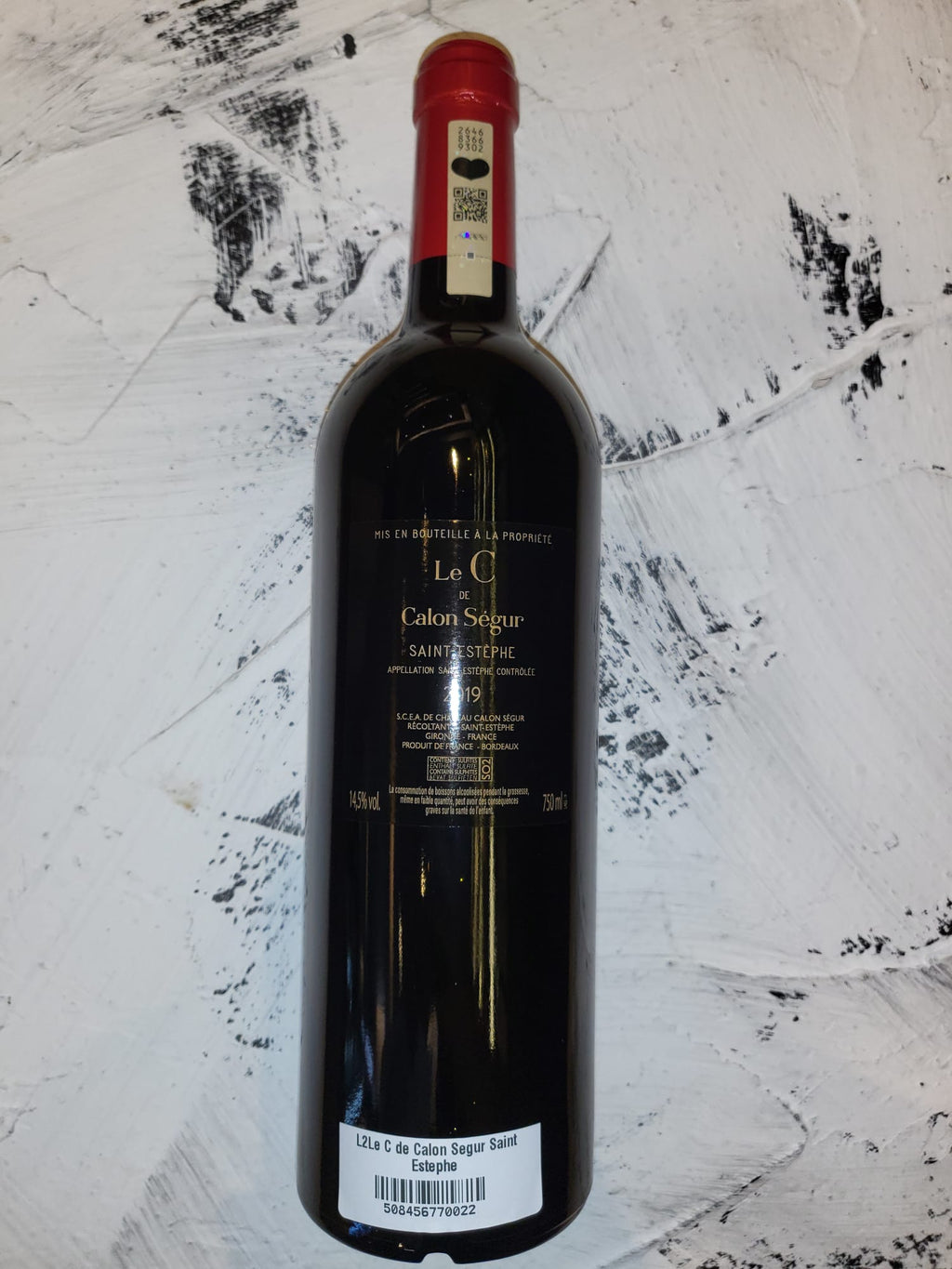 Le C de Calon Segur, Saint-Estephe 2020