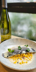 Oven Baked Norwegian Sea Bass Filet
