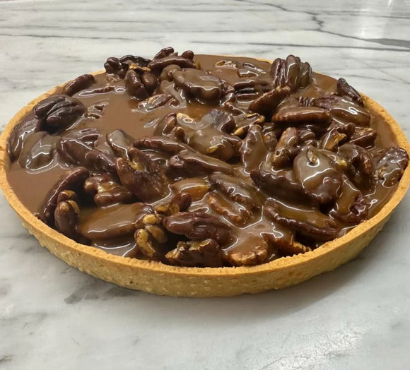 Sea-Salt & Caramel Pecan Tart