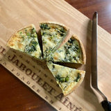 Cheese & Spinach Quiche *Vegetarian* (Half or Whole)