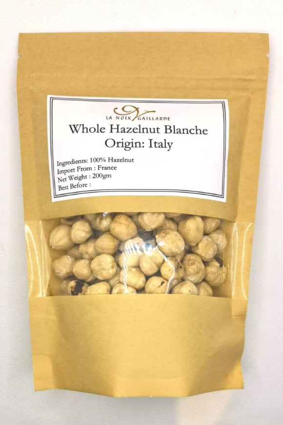 La Noix Whole Hazelnut Blanche