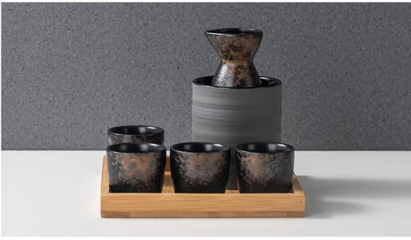 Sake Cup and Carafe Set