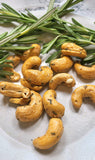 Roasted Organic Cashew Nuts with Rosemary & Thyme