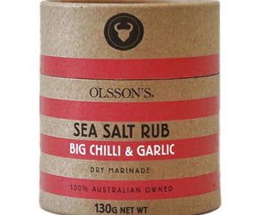 Olsson's Chili & Garlic Sea Salt Rub