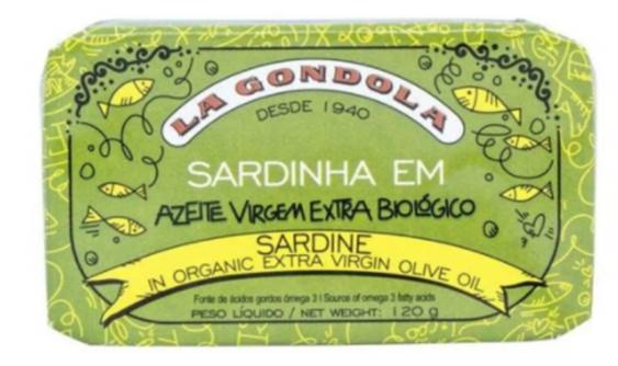 La Gondola Sardine in Extra Virgin Organic Olive Oil