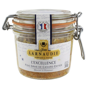 Jean Larnaudie Foie Gras Terrine in Glass Jar