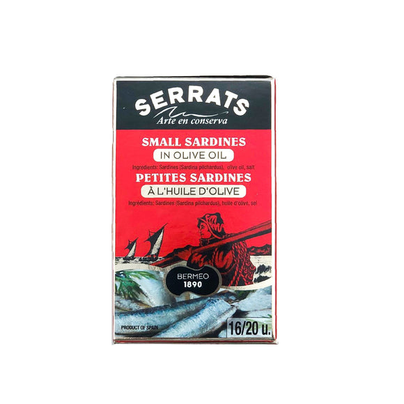 Serrats Small Sardines In Olive Oil