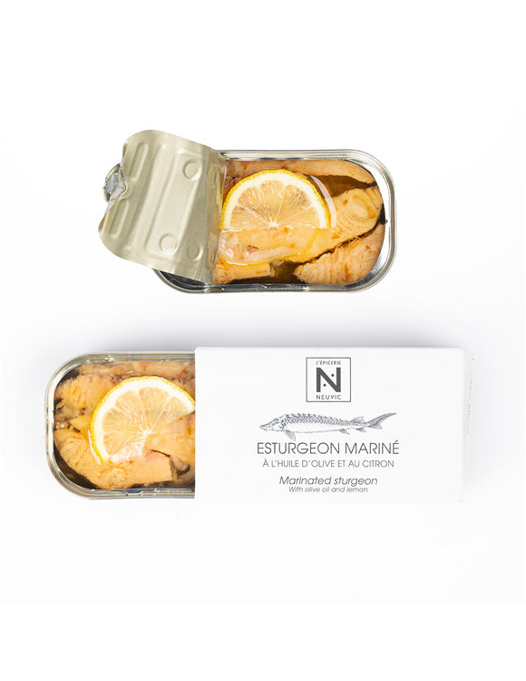 Caviar de Neuvic Sturgeon Fillet in Olive Oil and Lemon